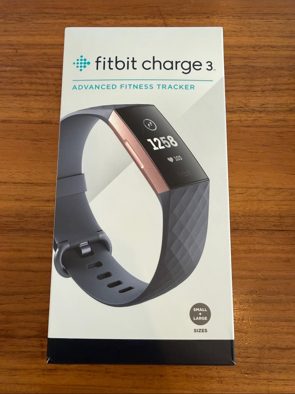 Used once Fitbit Charge 3 pink with extra band